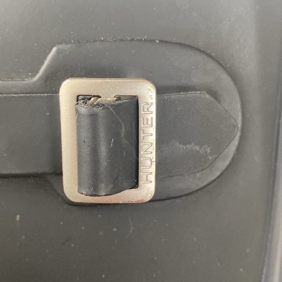 Hunter Navy Matt Tall Rain Boots Navy- wore one times, mint condition - Picture 9 of 16